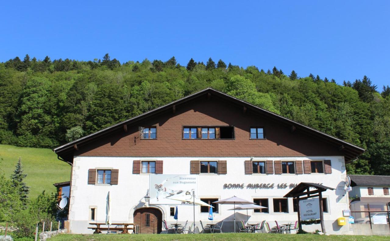 Bonne Auberge Les Bugnenets Le Paquier  Exterior foto